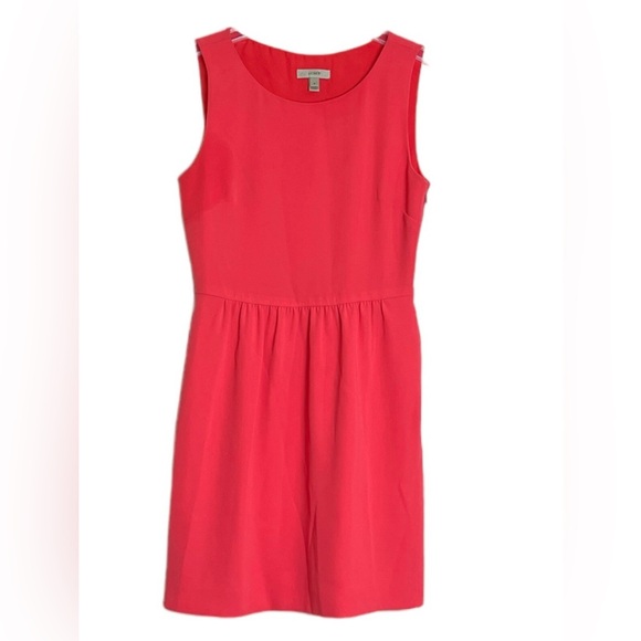 Jcrew neon coral minidress - Picture 1 of 4